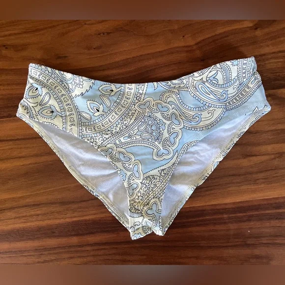 NWOT Montce Paisley Print Bikini Bottoms - Picture 3 of 4